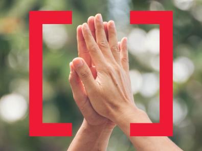 raised hand